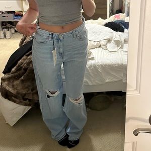 Pull and Bear baggy fit jeans